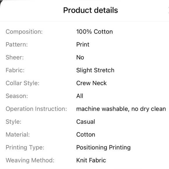 Blue and Green Graphic Relaxed T-Shirt - Picture 8 of 8